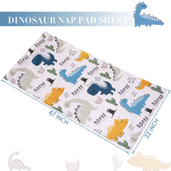 Suyfhdc nap mat cover sewn-in flap close-up showing secure mat during activity