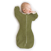 SwaddleDesigns Transitional Swaddle Sack arms-up sleeves support self-soothing