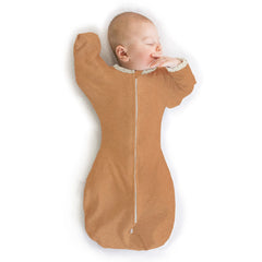 SwaddleDesigns Transitional Swaddle Sack arm-up sleeves promotes self-soothing and snug comfort