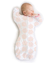 SwaddleDesigns transitional sack arms up sleeves for self soothing