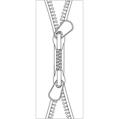 SwaddleDesigns zipper guard keeps delicate skin safe during zipping and changing.