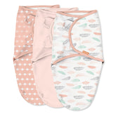SwaddleMe Original Swaddle Coral Days with secure wings for calm sleep support