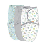 SwaddleMe Original Swaddle Jungle Drops pattern close-up for calm swaddling