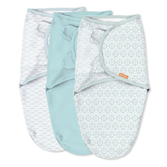 SwaddleMe Original Swaddle three-pack packaging for ongoing newborn use.