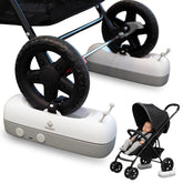 SwaySo automatic stroller rocker attachment demonstrates soothing natural swing for peaceful naps
