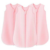 SWEET DOLPHIN baby sleep sack with 2-way zipper for easy diaper changes.