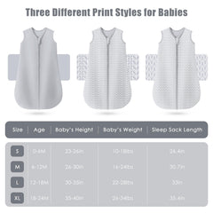 Sweet Dolphin sleep sack roomy arm and neck openings for comfortable movement.