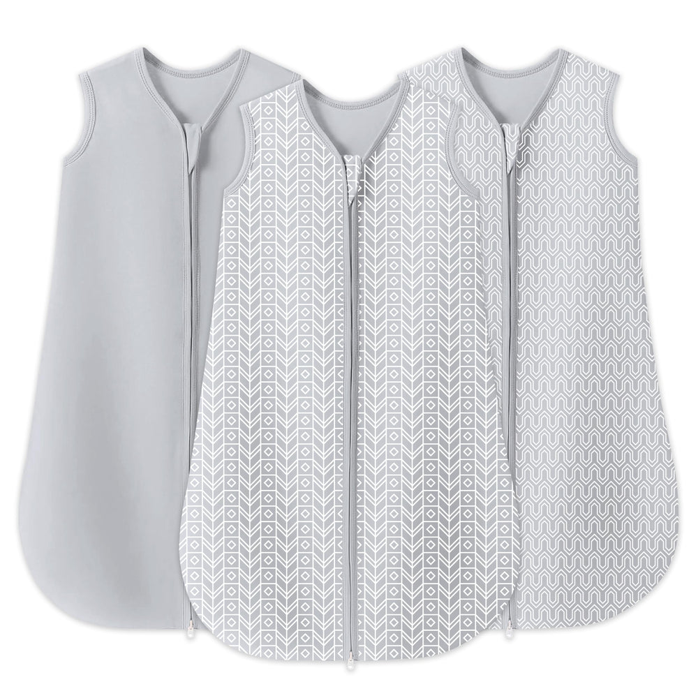 Sweet Dolphin sleep sack cotton fabric close-up showing breathable, skin-friendly material.