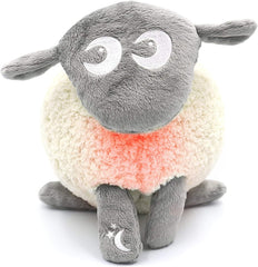 Sweet Dreamers Ewan Deluxe gray front view shows a cuddly sleep companion for bedtime routines.
