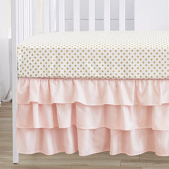 Sweet Jojo Designs Amelia diaper stacker close-up for convenient baby care.