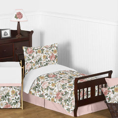 Sweet Jojo Designs brushed microfiber playmat texture is gentle and easy to clean.