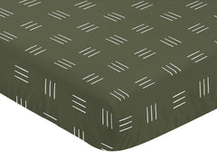 Sweet Jojo Designs brushed microfiber texture closeview highlights cozy, breathable nap-time comfort for babies.