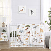 Sweet Jojo Designs Jungle Animals crib blanket adds cozy nap time warmth