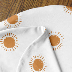 Sweet Jojo Designs nursery setup features this cover in a cozy bohemian space.