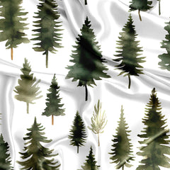 Sweet Jojo Designs Sage Green Woodland crib sheet on standard crib fits snugly