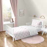 Sweet Jojo Designs pink bows comforter—cozy microfiber for restful nights