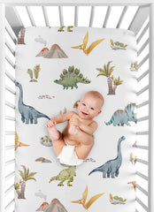 Sweet Jojo Designs USA-designed crib sheet offers practical, stylish nursery styling.