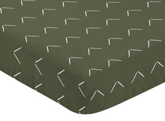 Sweet Jojo Designs USA-made crib sheet designed for comfort and practicality