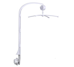 Sweetfamily 34-inch crib mobile stand shows adjustable height for baby comfort.