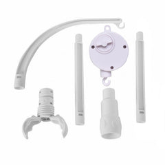 Sweetfamily mobile arm with music box ready to soothe baby.