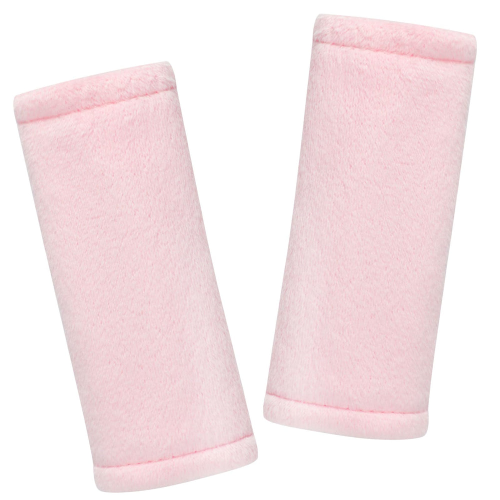 SWESEN baby belt covers pink closeup showing plush protection for delicate skin