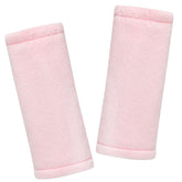 SWESEN baby belt covers pink closeup showing plush protection for delicate skin