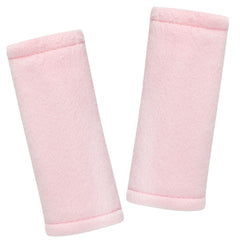 SWESEN baby belt covers pink closeup showing plush protection for delicate skin