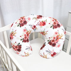 SWESEN floral nursing pillow cover fits B, O, P, P, Y pillow shapes for versatile nursing.