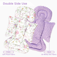 SWESEN head support demonstration with plush side provides gentle head support