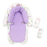 SWESEN infant seat insert soft-plush provides newborn comfort on car rides