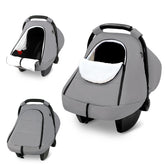 SWESEN Winter Baby Seat Cover with warmth layer keeps infant comfortable on cold rides