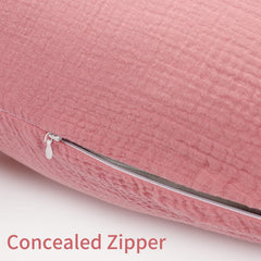 SWESEN pink muslin cover is soft and lightweight for baby comfort.