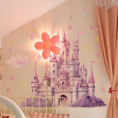 SWORNA princess wall decal clouds — soft clouds create a calming, fairy-tale atmosphere in any room.