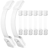 Syican 8-pack cabinet locks package, ideal for easy baby-proofing of cabinets.