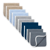 Synrroe burp cloths six-layer muslin absorbent for quick cleanup during feeds