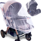 Sysmie stroller mosquito net white close-up mesh detail for breathable protection.