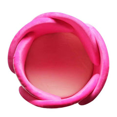 SZCQ Baby Bath Lotus Cushion in bath tub demonstrates stable placement during bath time.