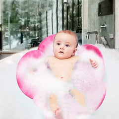 SZCQ Baby Bath Lotus Cushion soft material emphasizes cozy, gentle soaking for newborns.