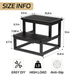 SZLHANJZ step stool with round corners improving safety and comfort