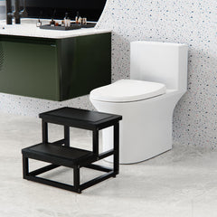 SZLHANJZ step stool thick board and metal tube construction for durability