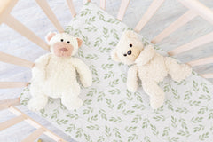 TADO MUSLIN 2-pack crib sheets; convenient, gender-neutral style for nursery updates
