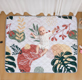 TADO MUSLIN play mat bohemian design offers cozy tummy time in style.