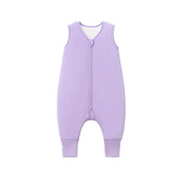 TADO MUSLIN sleep sack front view in purple showing cozy, all-season comfort.
