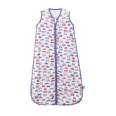 TADO MUSLIN baby sleep sack front view with breathable four-layer muslin for year-round comfort
