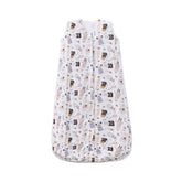 TADO MUSLIN Toddler Sleep Sack in a warm room for cozy nights.