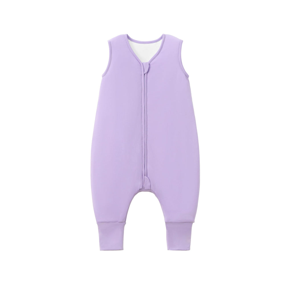 TADO MUSLIN sleep sack with legs demonstrates walker-friendly design for easy morning movement.