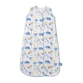 TADO MUSLIN toddler sleep sack front view with 0.5 TOG warmth for warm room comfort.