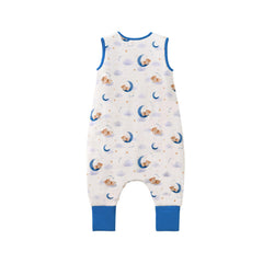 TADO MUSLIN walker-friendly legs open with foot covers enables easy mobility after wake-ups.