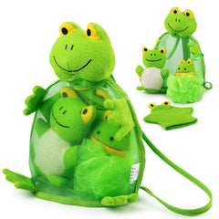 TadPole Tots breathable storage bag keeps bath items dry