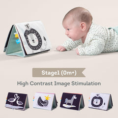 Savannah crinkle textures closeup highlighting tactile stimulation for babies